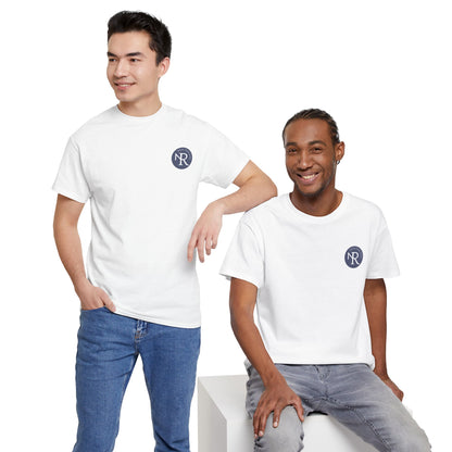 NR Circle Logo T‑Shirt — Minimalist Monogram Tee