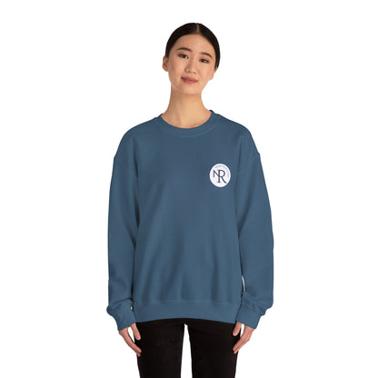 NR Crewneck Sweatshirt — Minimalist Monogram Pullover