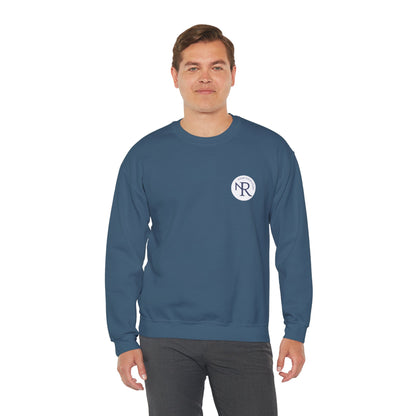 NR Crewneck Sweatshirt — Minimalist Monogram Pullover