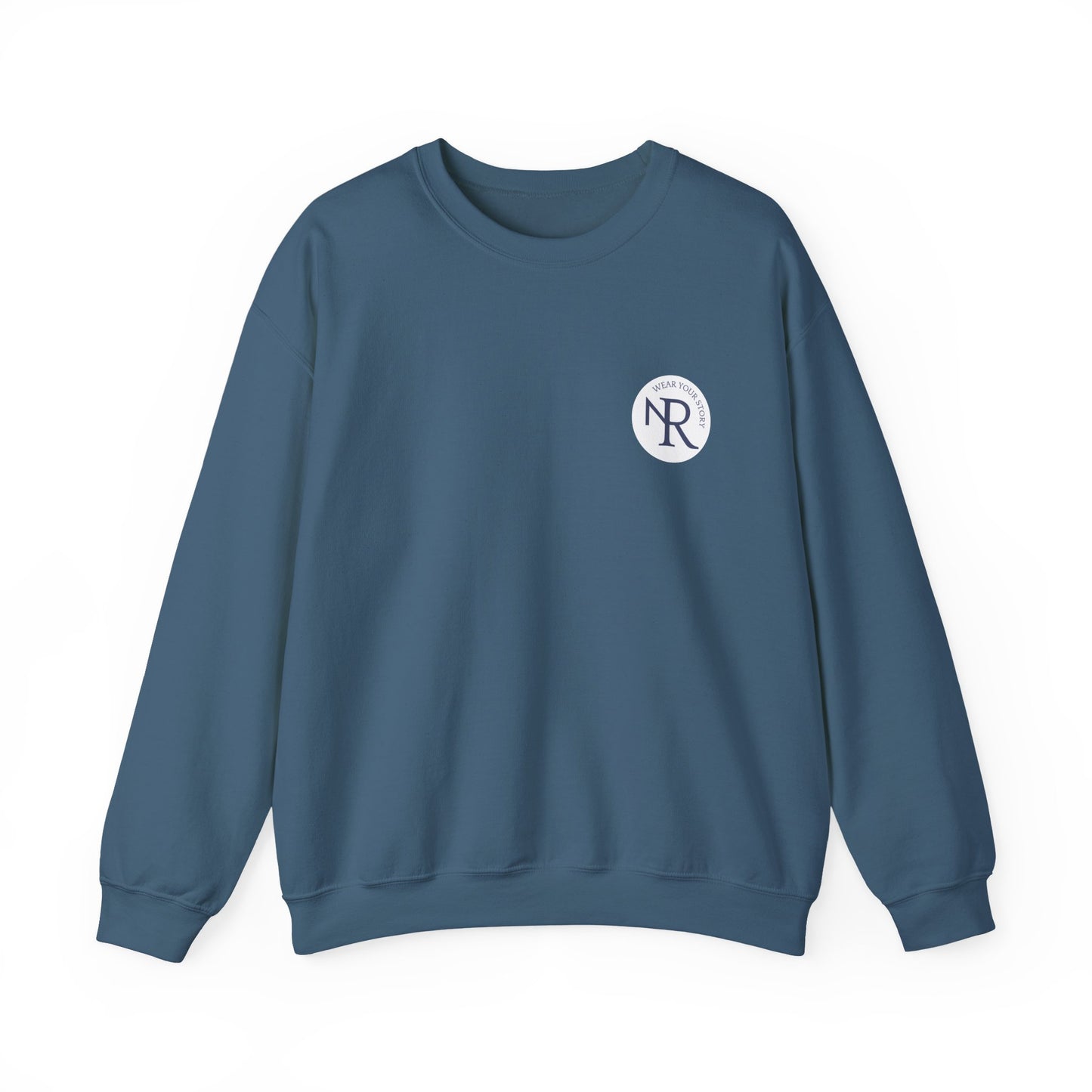 NR Crewneck Sweatshirt — Minimalist Monogram Pullover