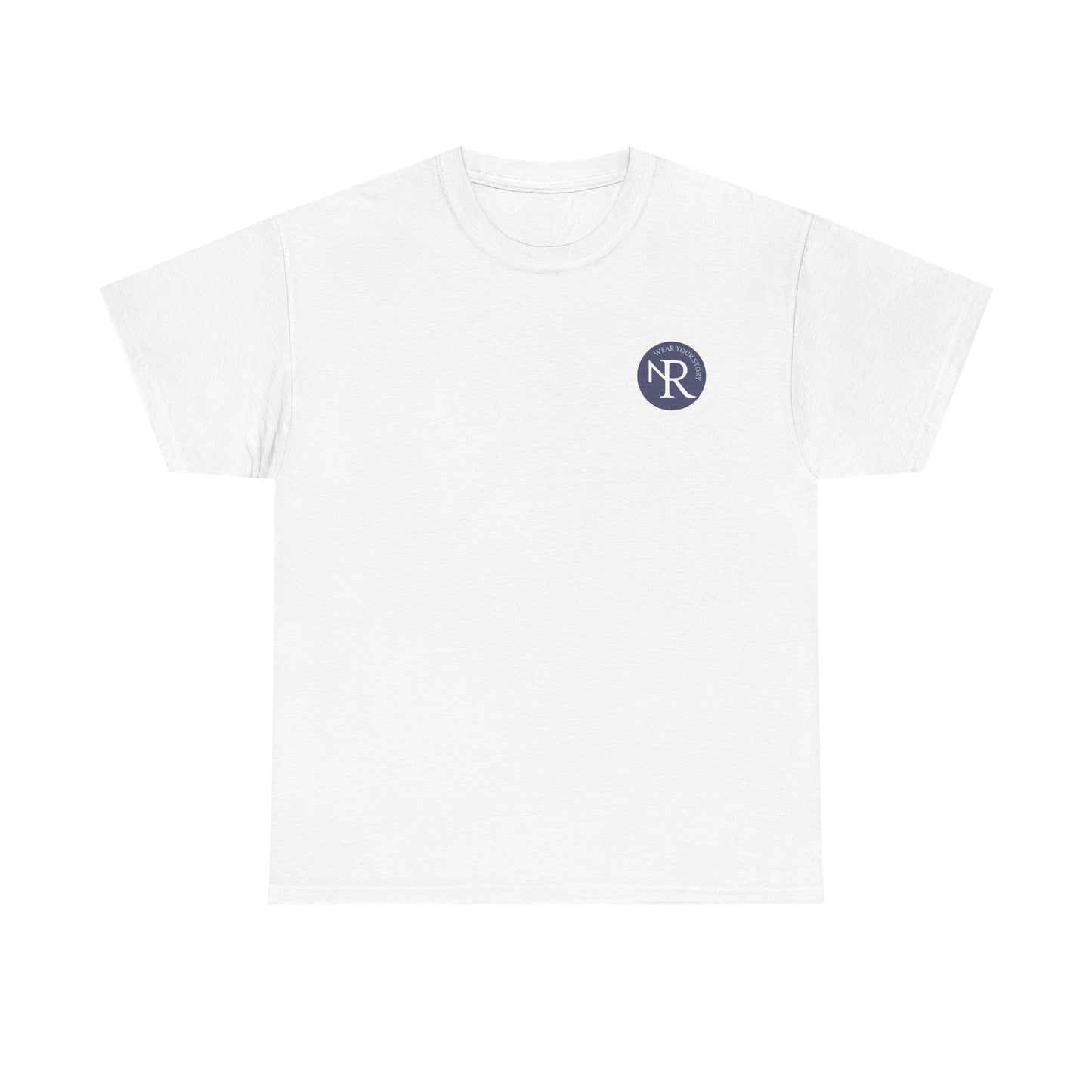 NR Circle Logo T‑Shirt — Minimalist Monogram Tee