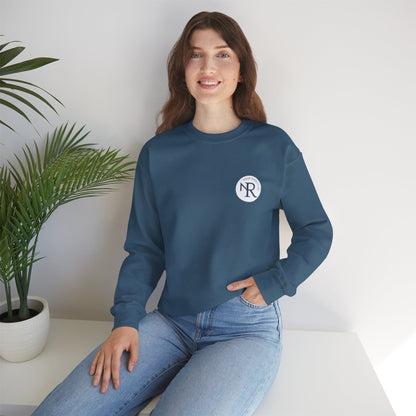 NR Crewneck Sweatshirt — Minimalist Monogram Pullover