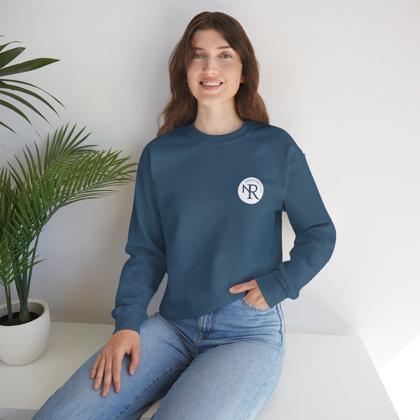 NR Crewneck Sweatshirt — Minimalist Monogram Pullover