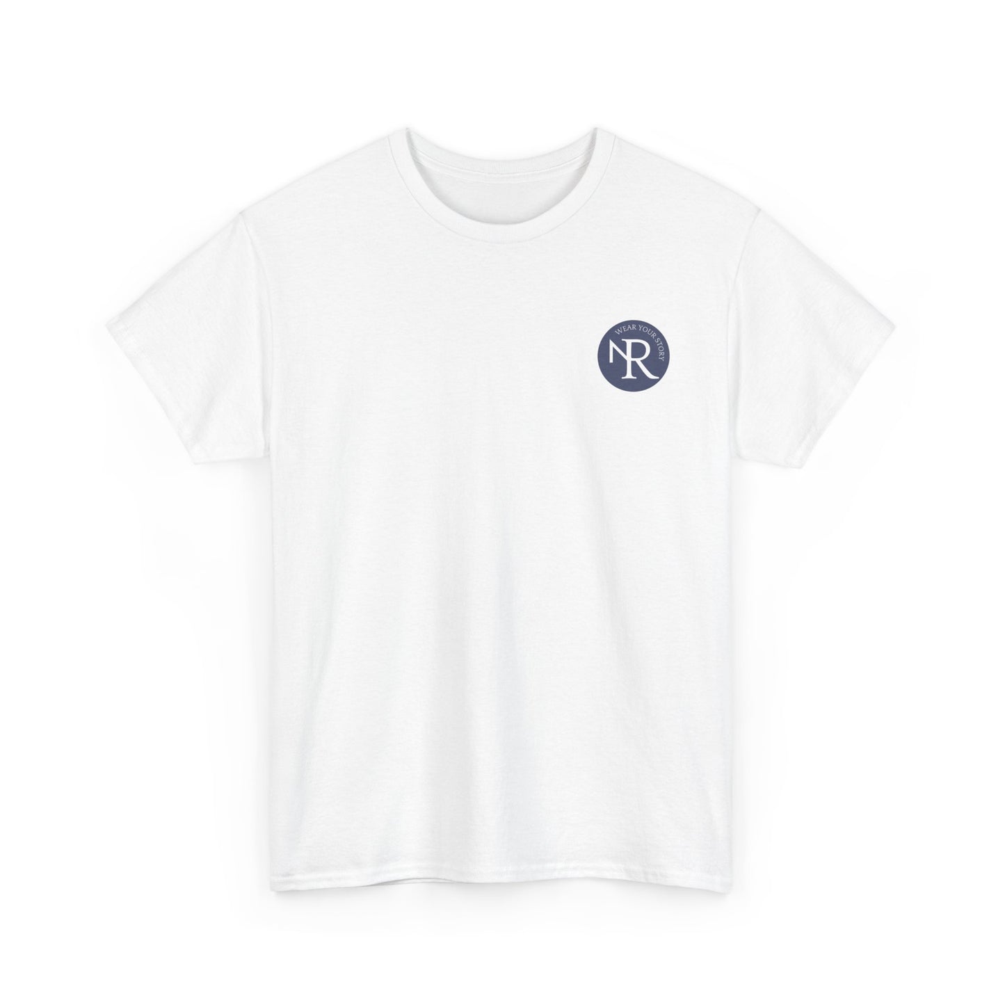 NR Circle Logo T‑Shirt — Minimalist Monogram Tee