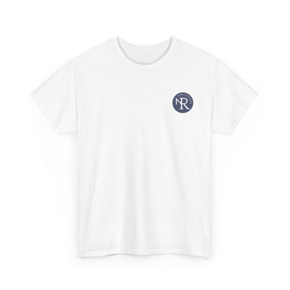 NR Circle Logo T‑Shirt — Minimalist Monogram Tee